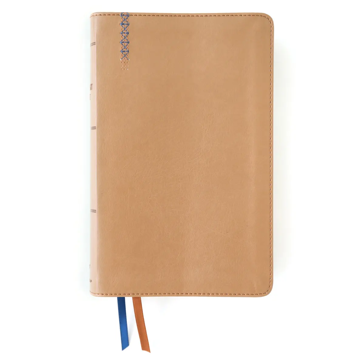 Niv Tan Imitation Leather Personal Size Student Bible Comfort Print 1