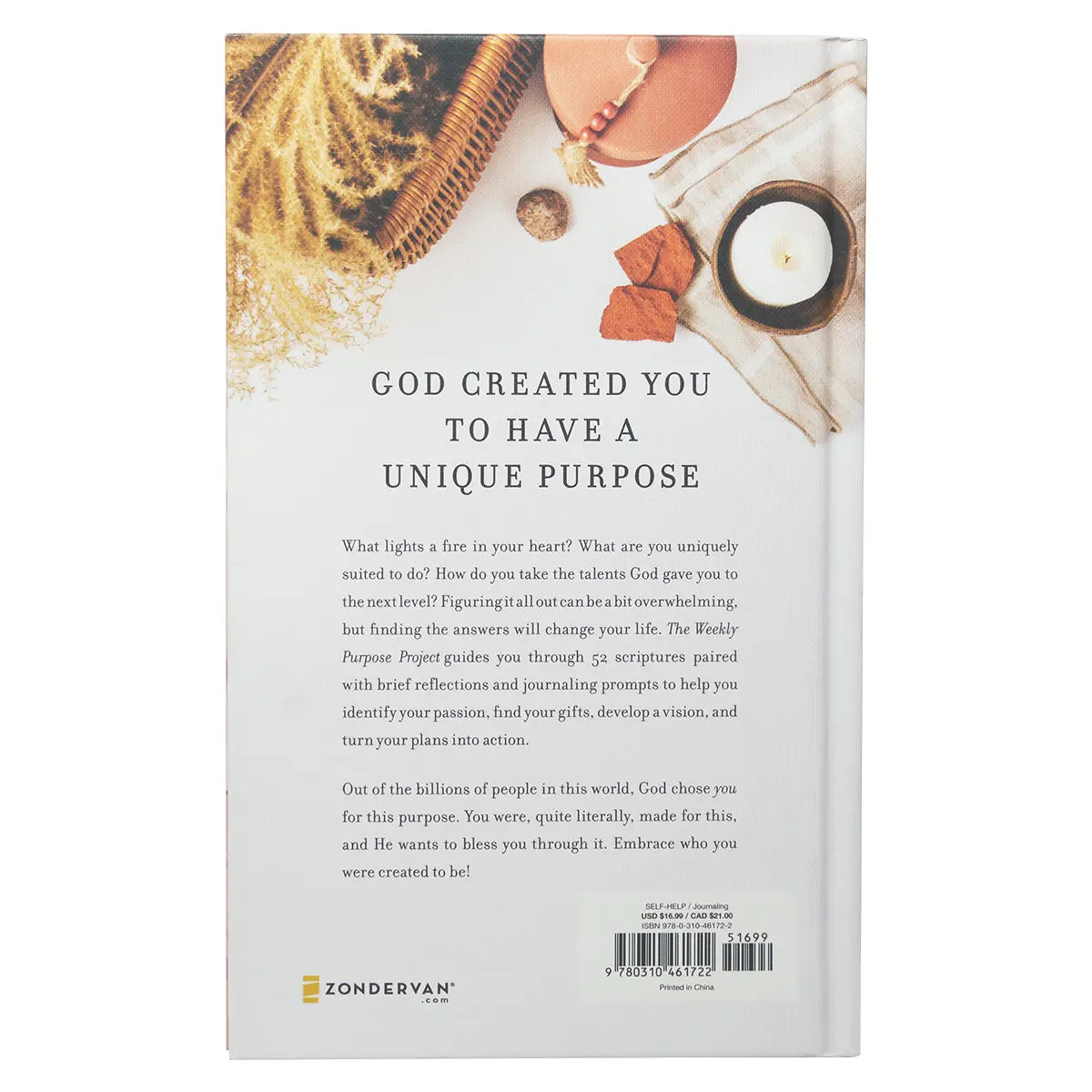The Weekly Purpose Project: A Challenge To Journal (Hardcover) 2