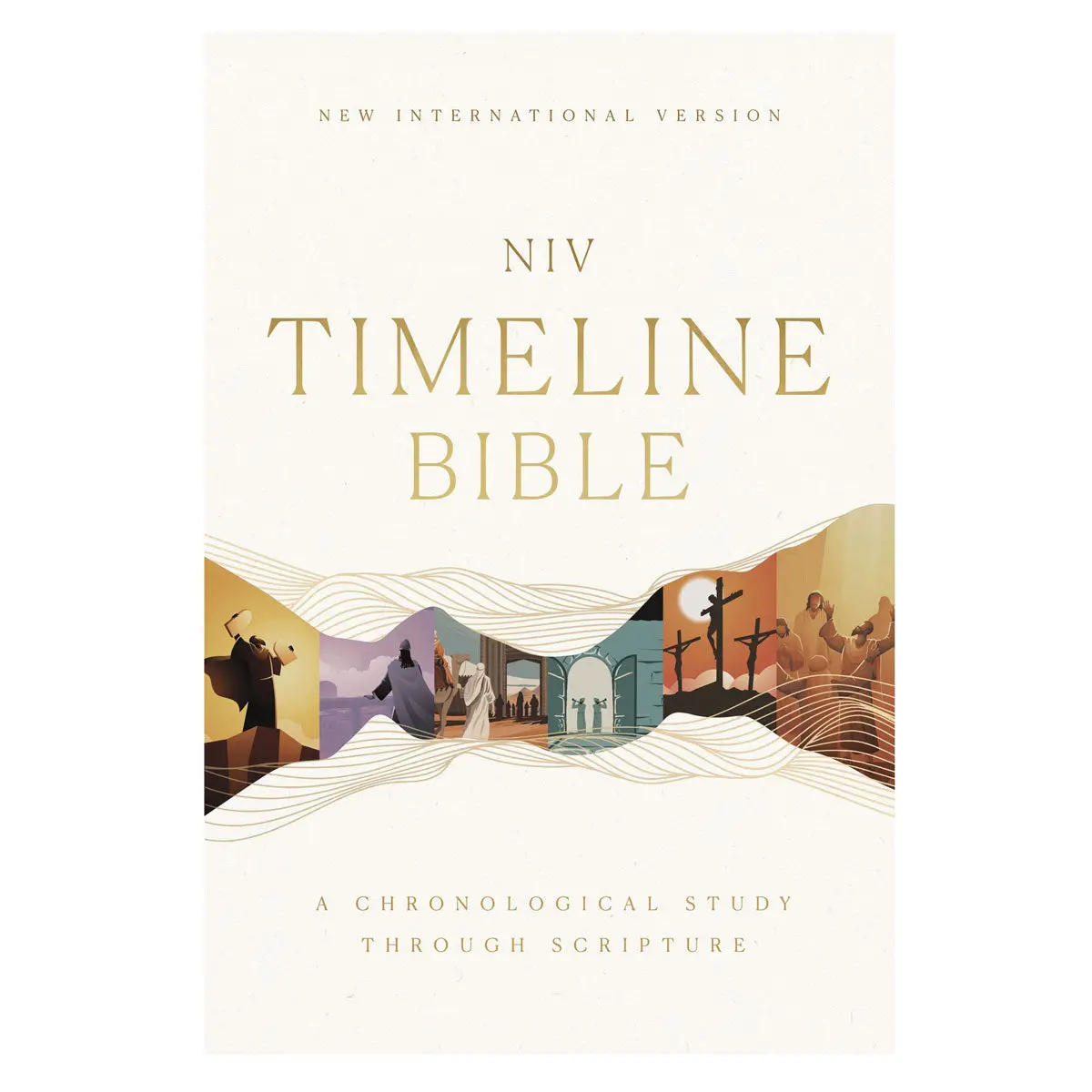 Niv Hardcover Timeline Bible Red Letter Comfort Print 1