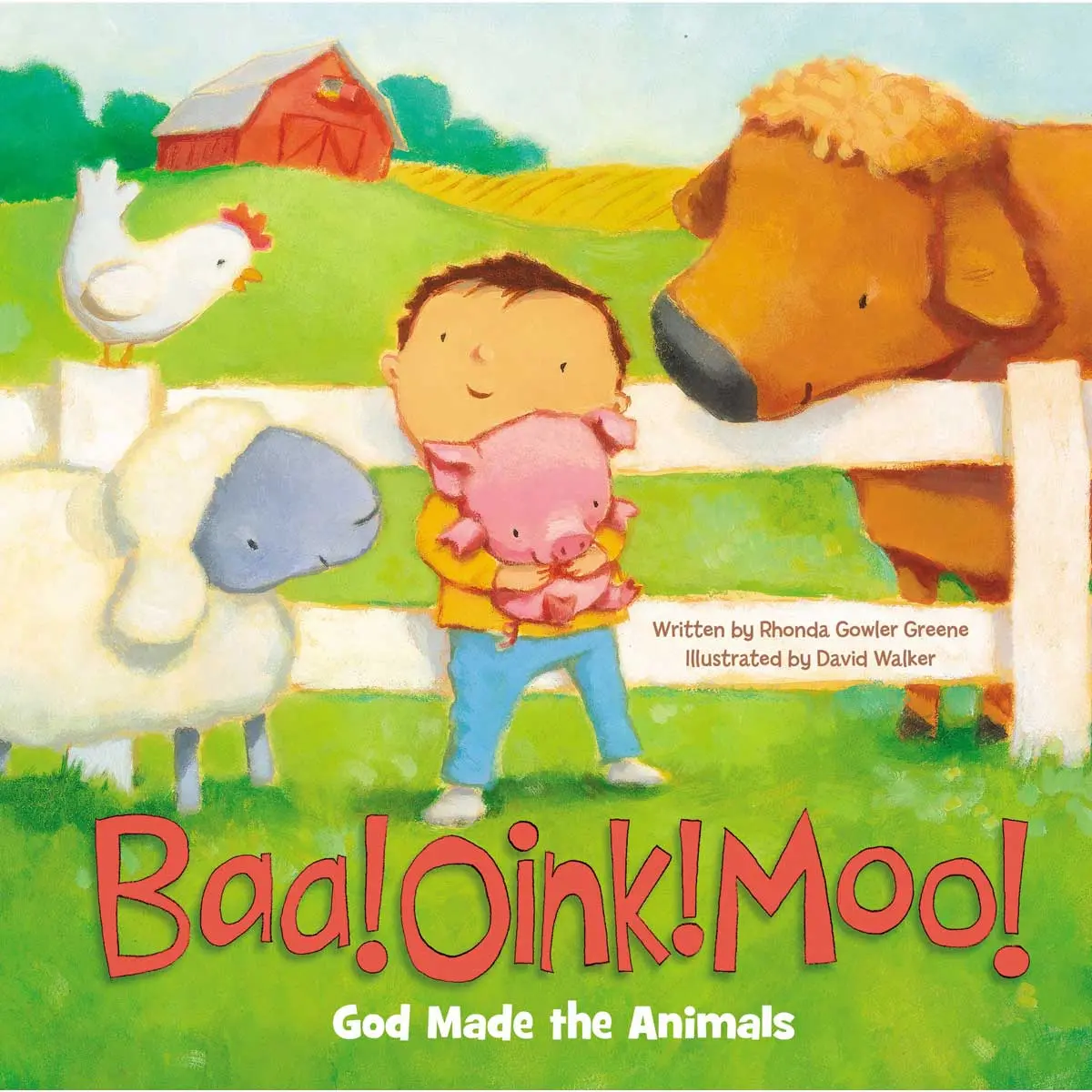 Baa! Oink! Moo! God Made The Animals (Board Book) 1