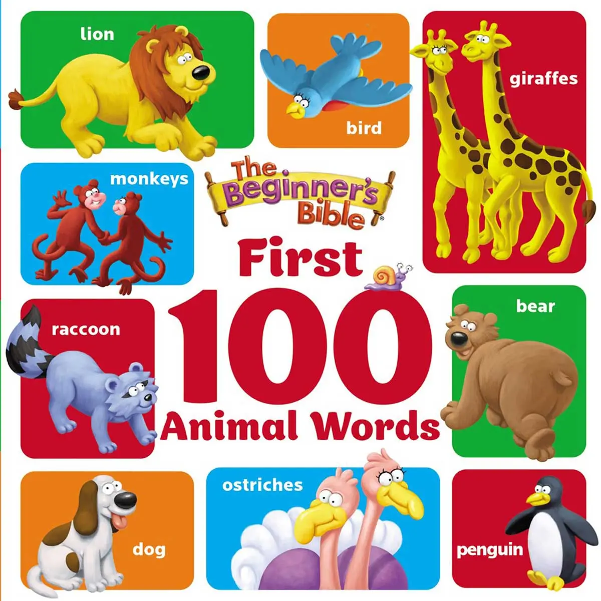 The Beginner's Bible First 100 Animal Words (Board Book) 1