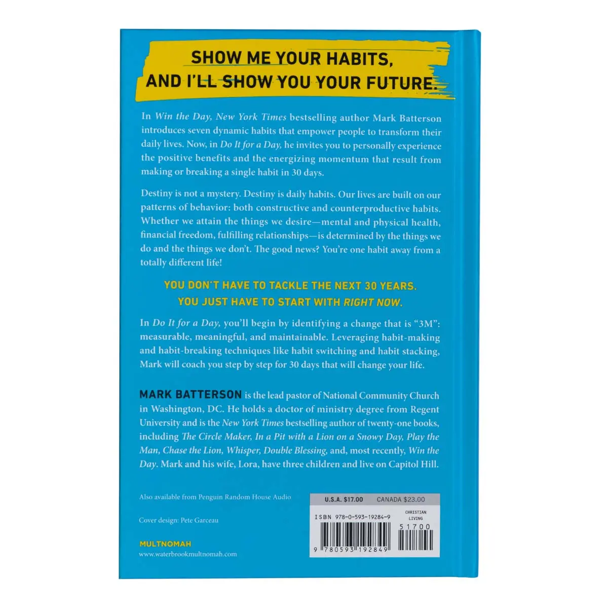 Do It For A Day: How To Make Or Break Any Habit In 30 Days (Hardcover) 2