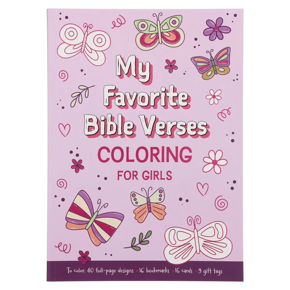 My Favorite Bible Verses Coloring For Girls (Paperback) 1