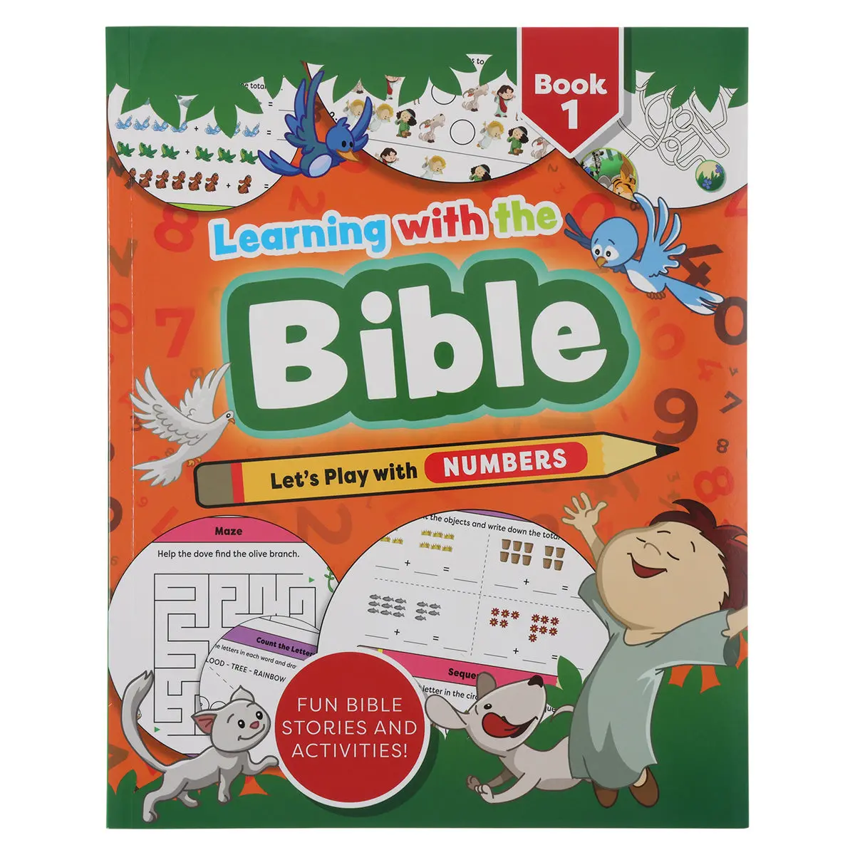 Learning With The Bible: Let’S Play With Numbers Book 1 (Paperback) 1