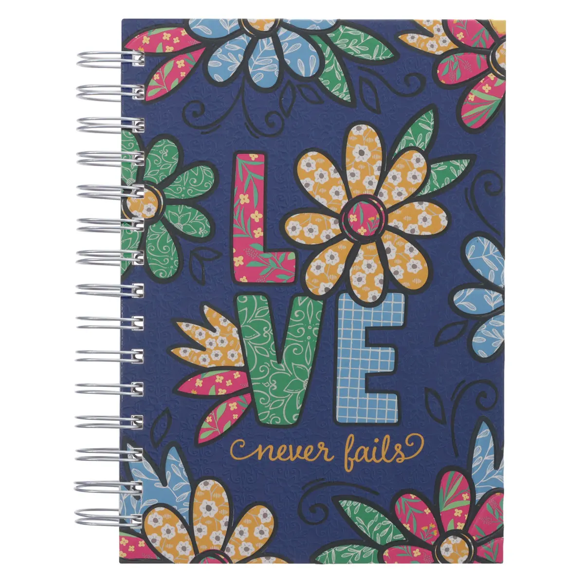 Love Never Fails Hardcover Wirebound Journal 1