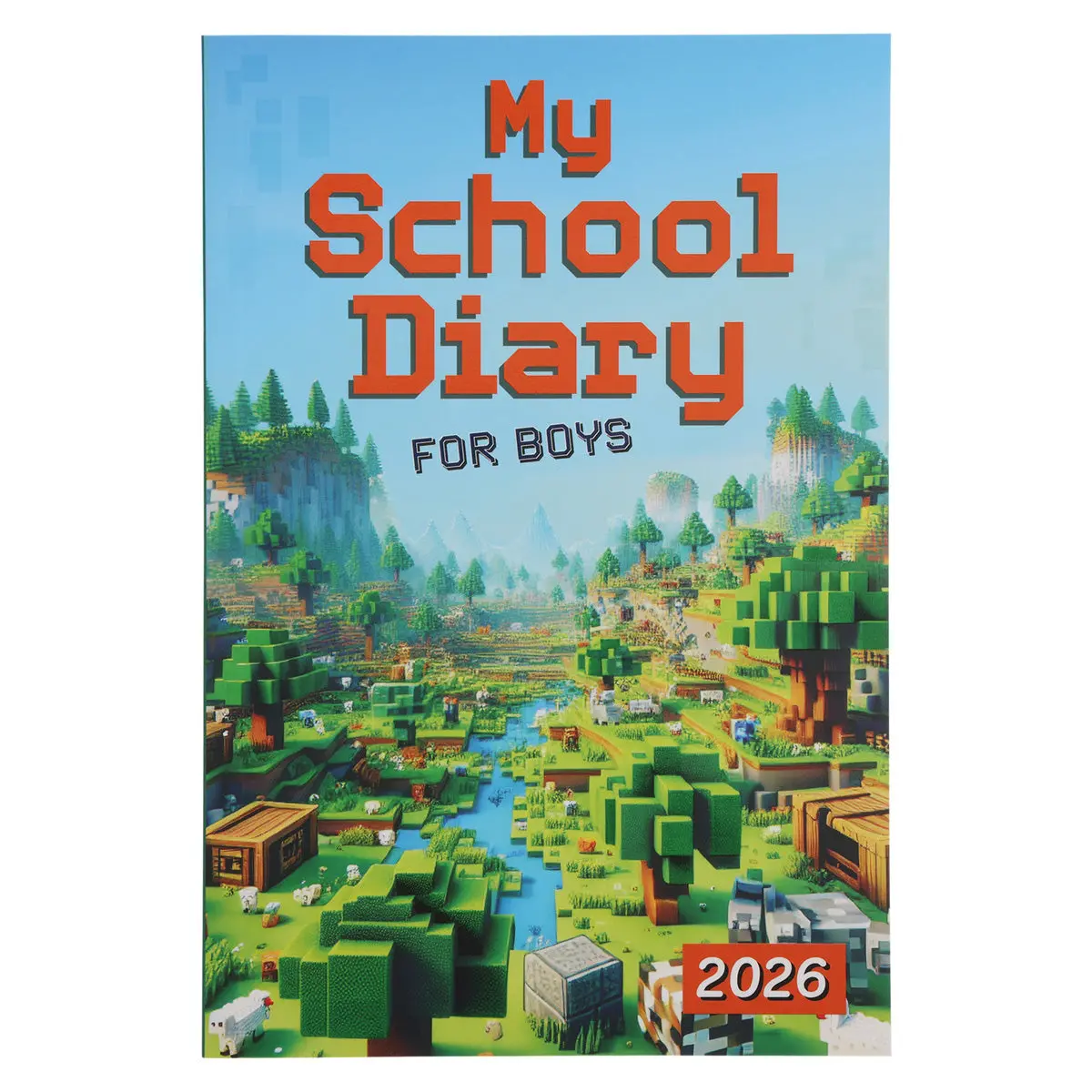 2026 School Diary - Daily Planner For Boys - Paperback 1