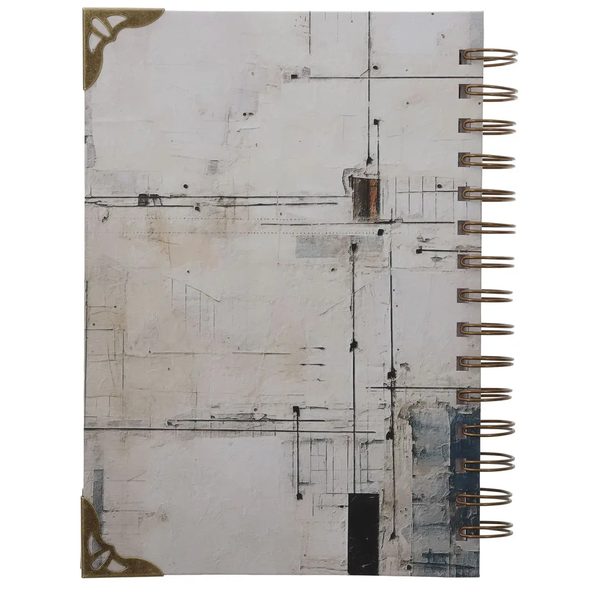 When You Go Through Deep Waters I Will Be With You Hardcover Wirebound Journal 2
