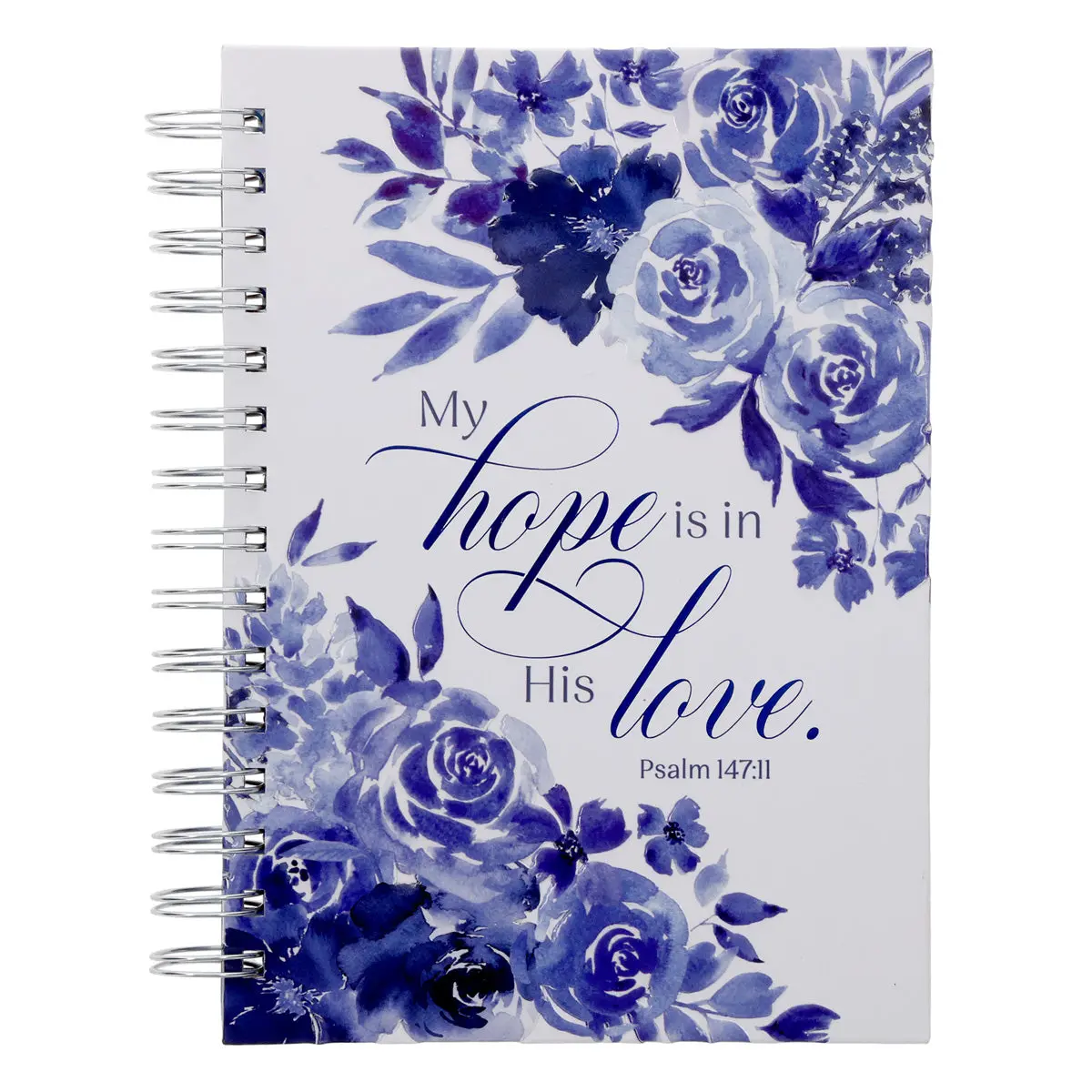 My Hope Is In His Love Hardcover Wirebound Journal 1