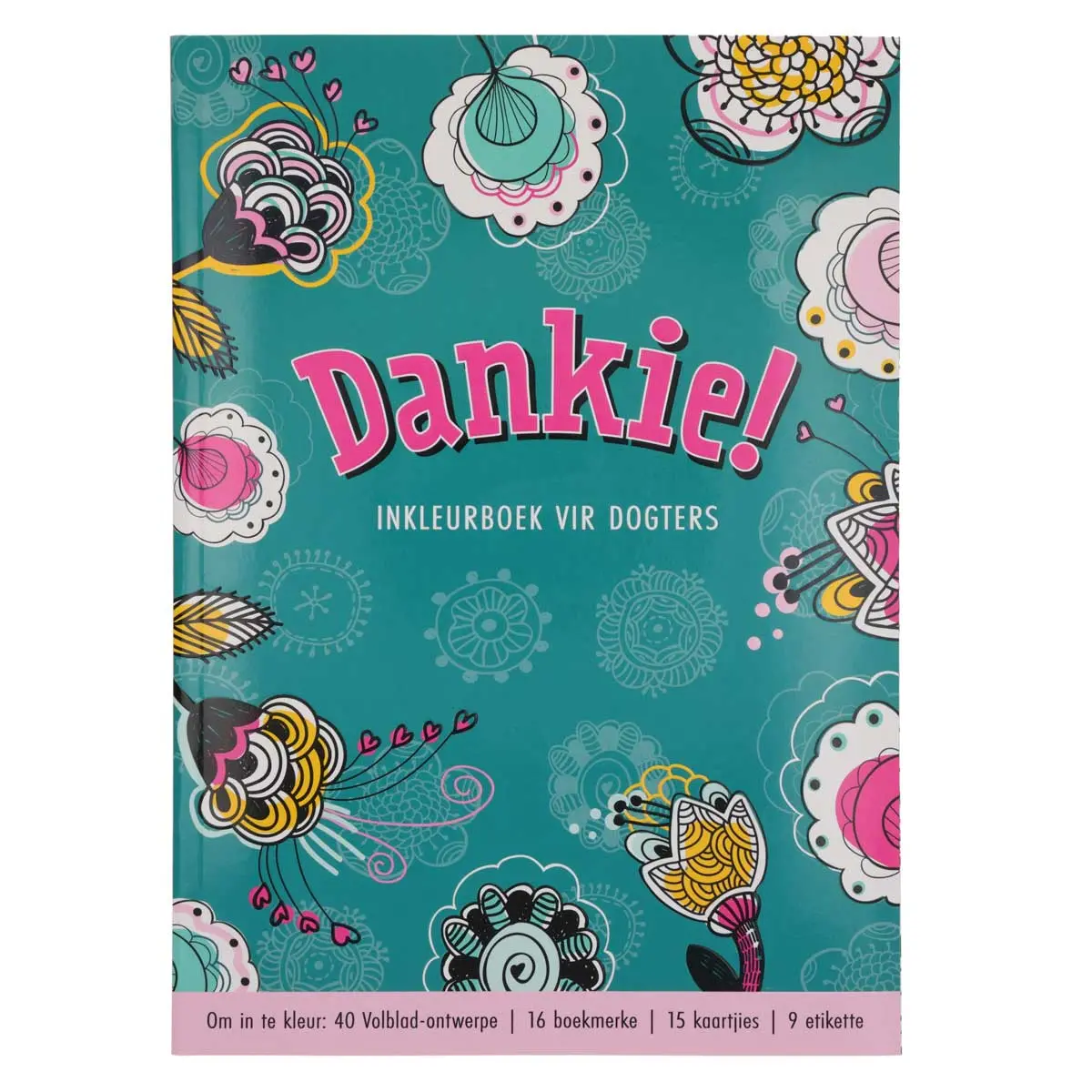 Dankie Inkleurboek Vir Dogters (Sagteband) 1