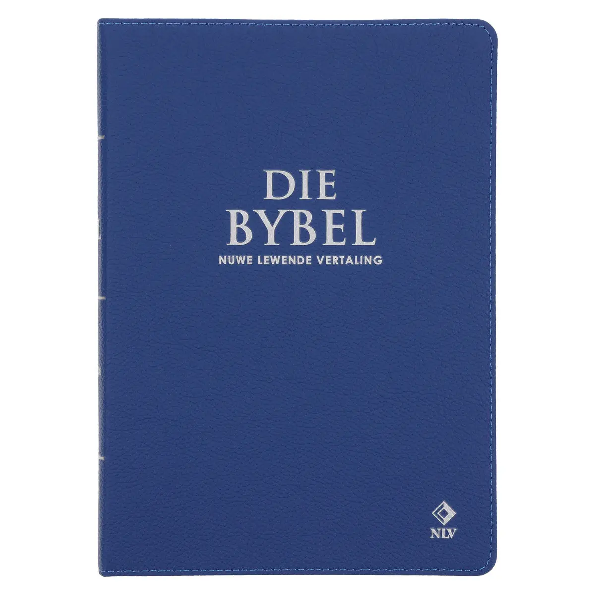 Nlv Koningsblou Egte Leer Grootdruk Bybel 1