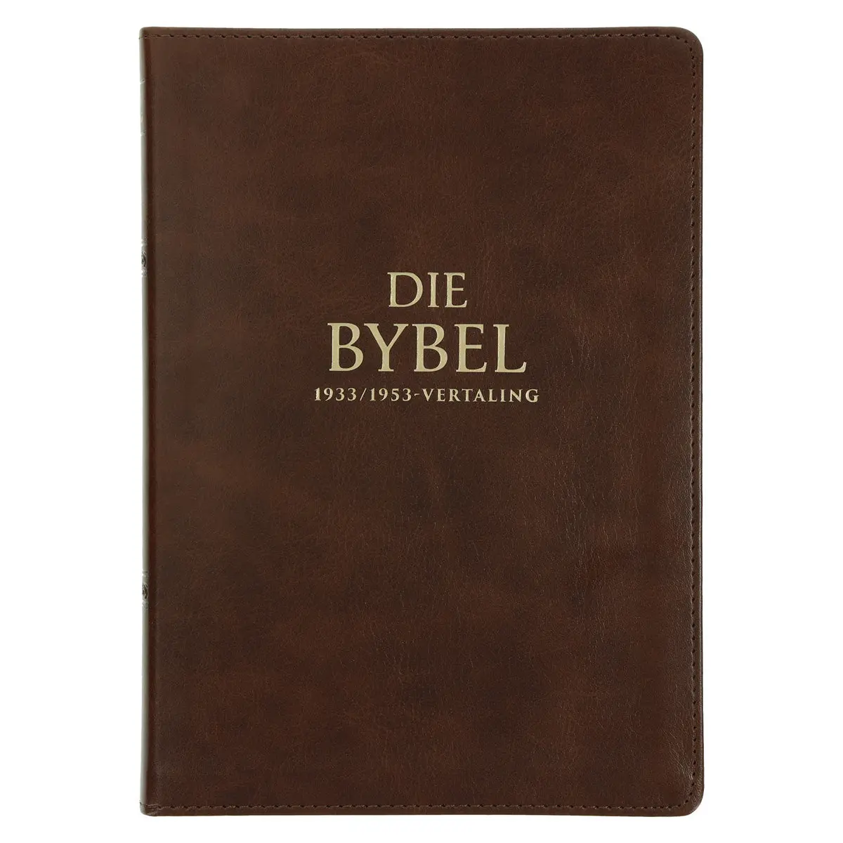 Afrikaans 1933/1953 Vertaling Bruin Kunsleer Bybel Grootdruk 1