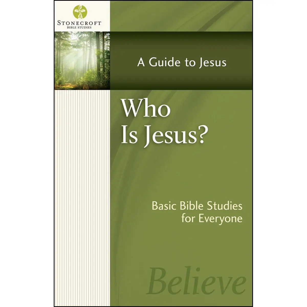 Who Is Jesus (Stonecroft Bible Studies)(Paperback) 1