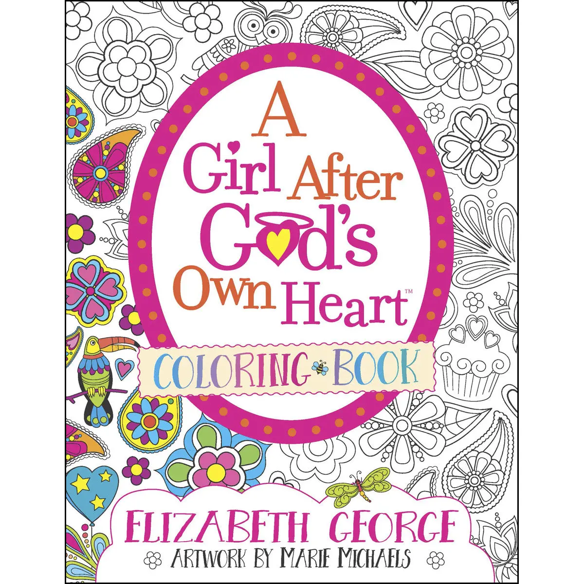 A Girl After Gods Own Heart Coloring Book (Paperback) 1