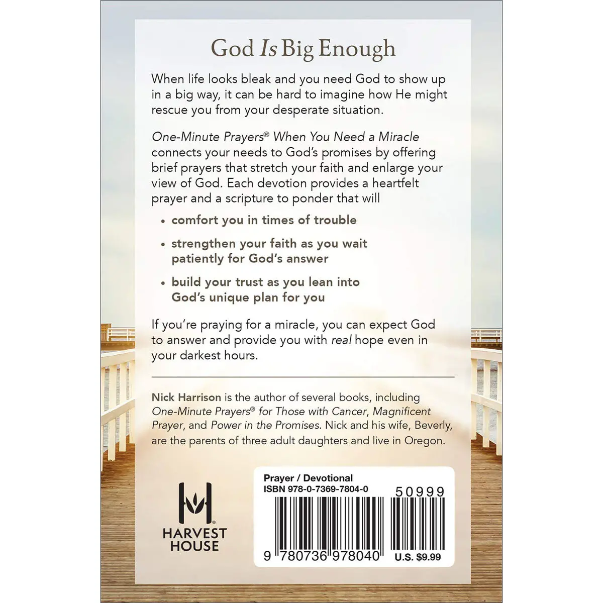 One-Minute Prayers When You Need A Miracle (Hardcover) 2