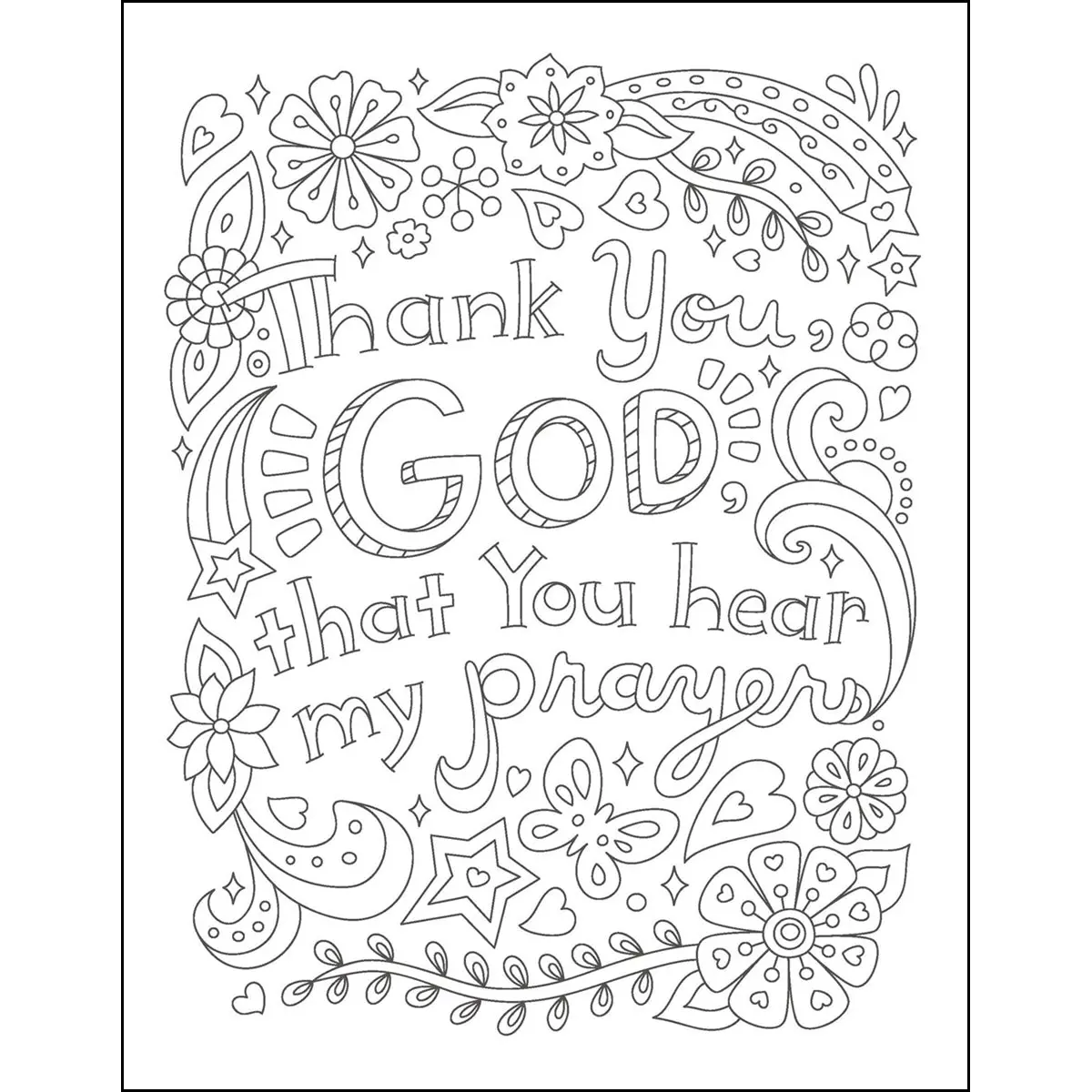 The Power Of A Praying Girl Coloring Book (Paperback) 2