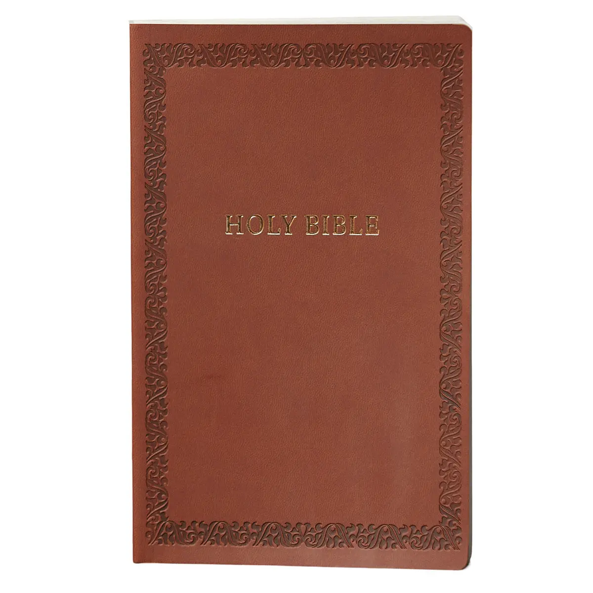Nkjv Holy Bible Soft Touch Edition Brown (Comfort Print)(Imitation Leather) 1