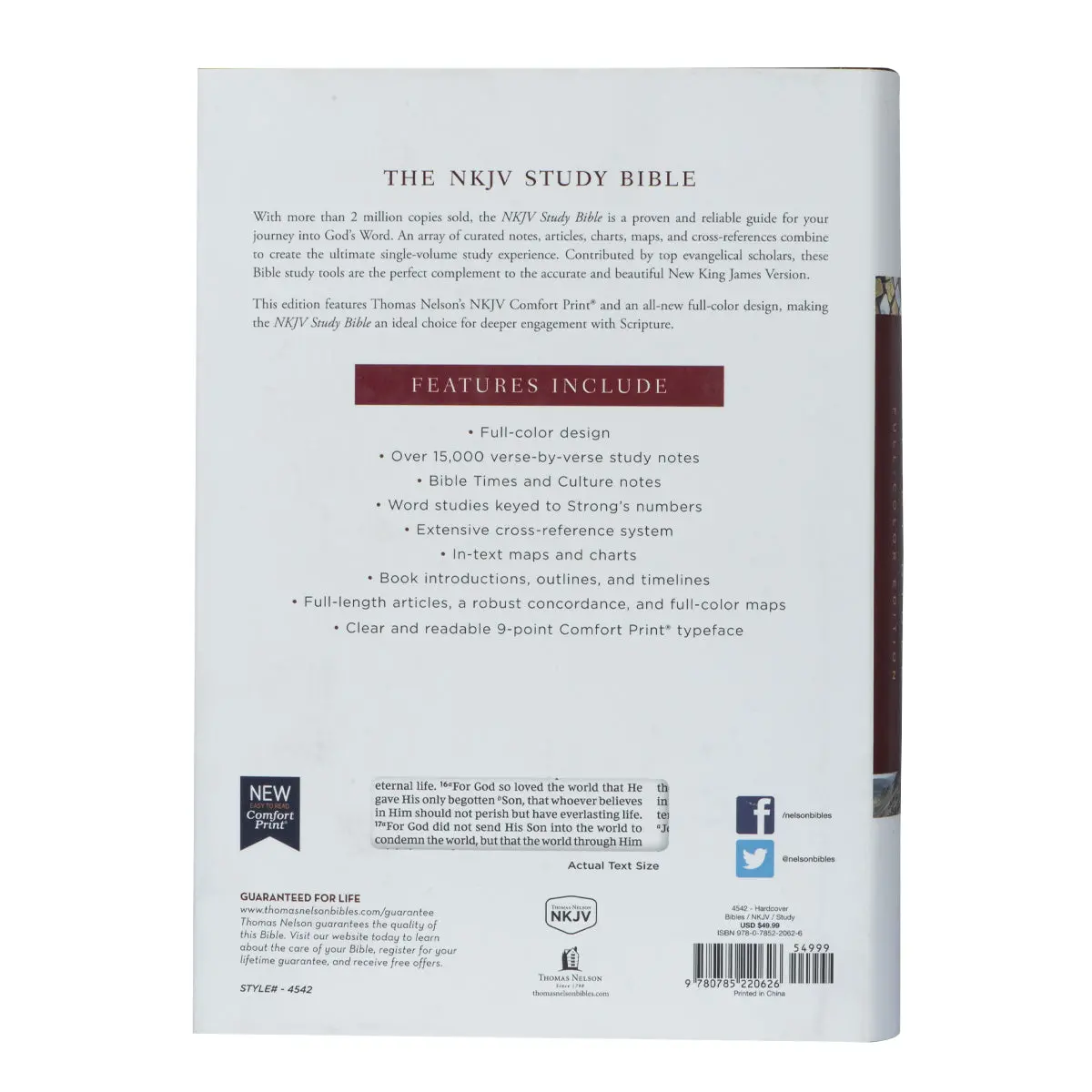 Nkjv Hardcover Study Bible Complete Full Color Comfort Print 2