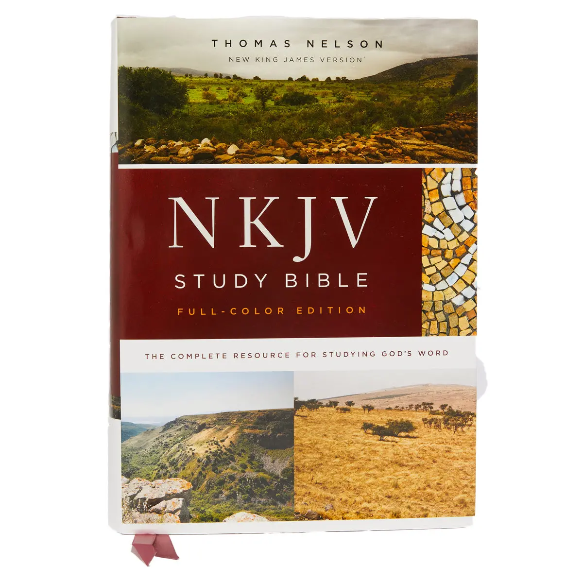 Nkjv Hardcover Study Bible Complete Full Color Comfort Print 1