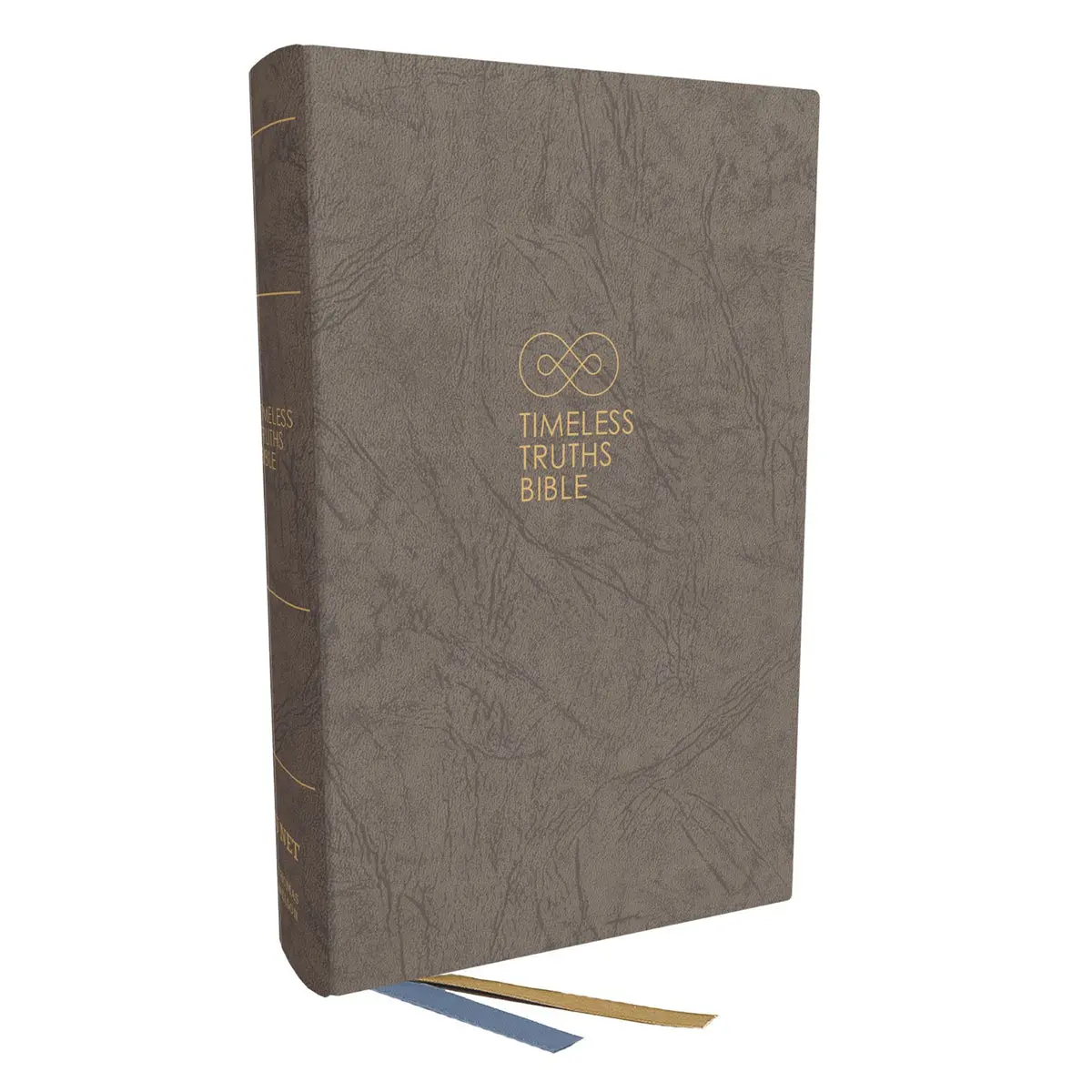 Net Grey Hardcover Timeless Truths Bible Comfort Print 1