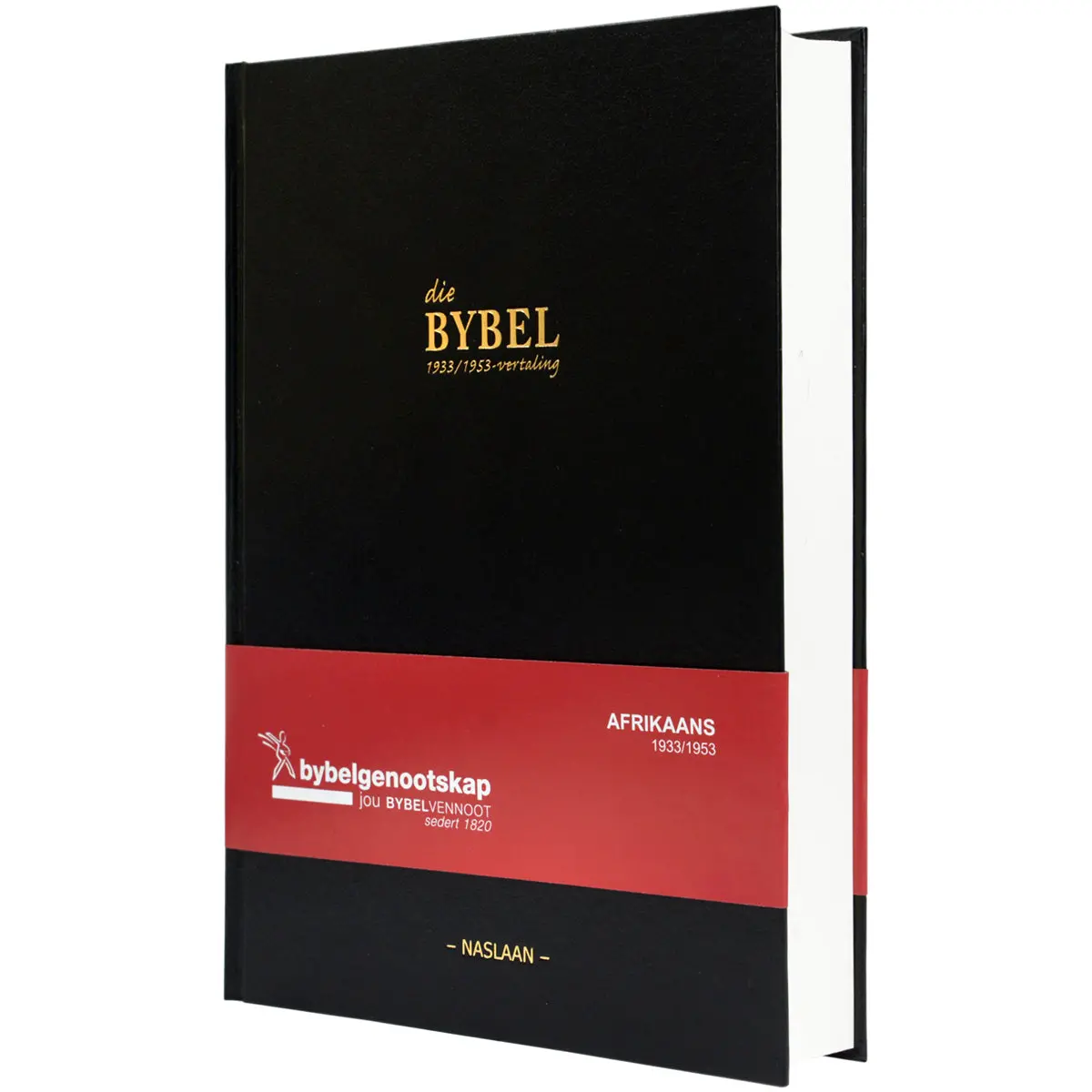 Afrikaans 1953 Vertaling Swart Hardeband Grootdruk Bybel 1