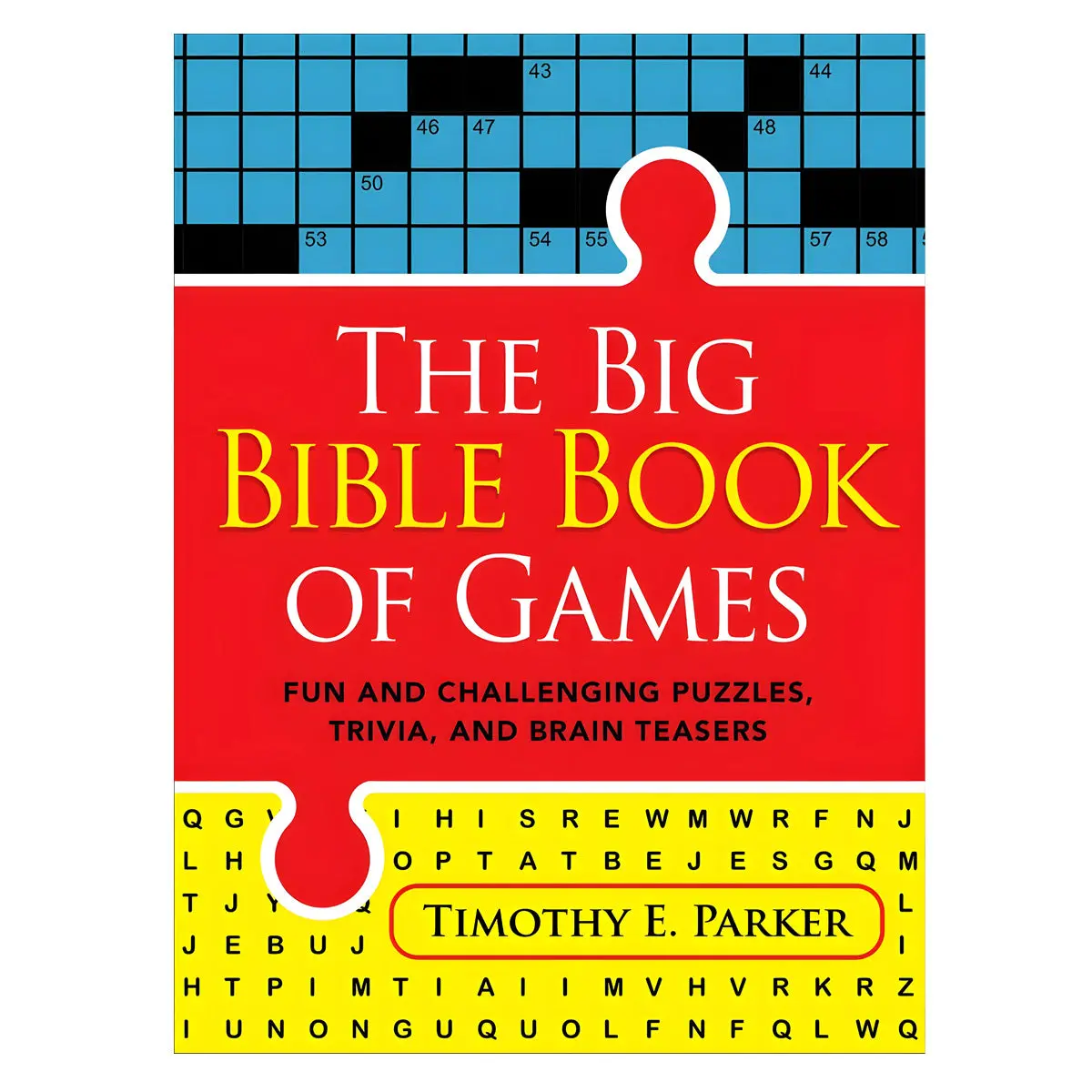 The Big Bible Book Of Games: Fun & Challenging Puzzles, Trivia & Brain Teasers Pb 1