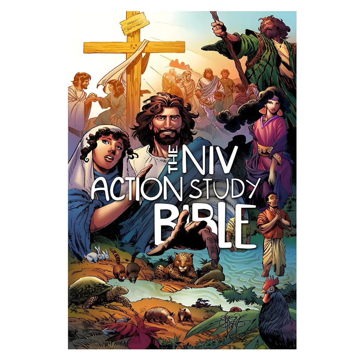 Niv Action Study Bible (Hardcover) 1