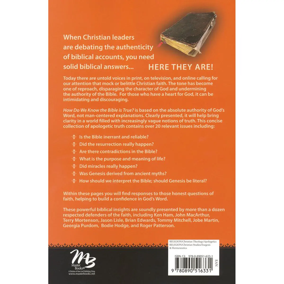 How Do We Know The Bible Is True Volume 1 (Paperback) 2