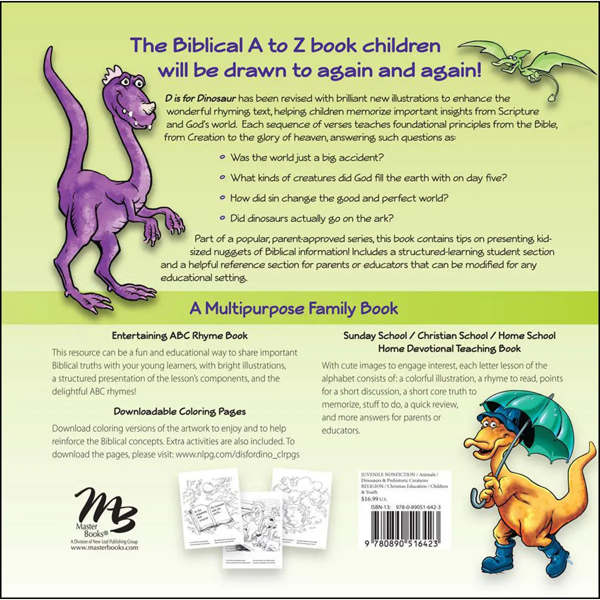 D Is For Dinosaur: Noah's Ark And The Genesis Flood (Hardcover) 2