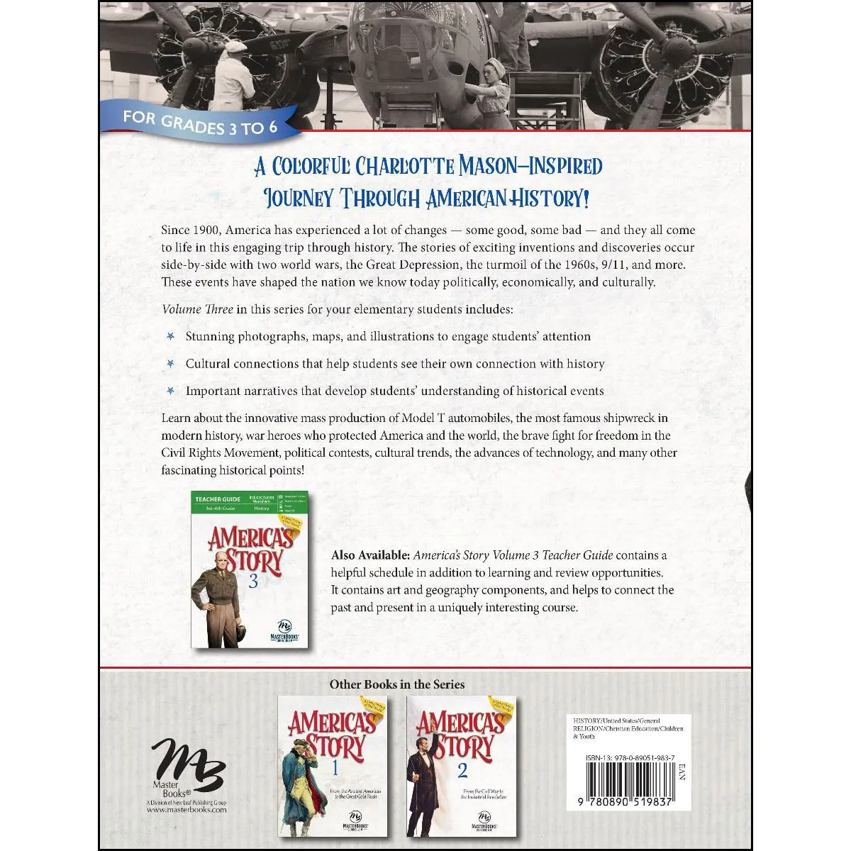 America's Story 3: From The Early 1900S To Our Modern Times (Paperback) 2