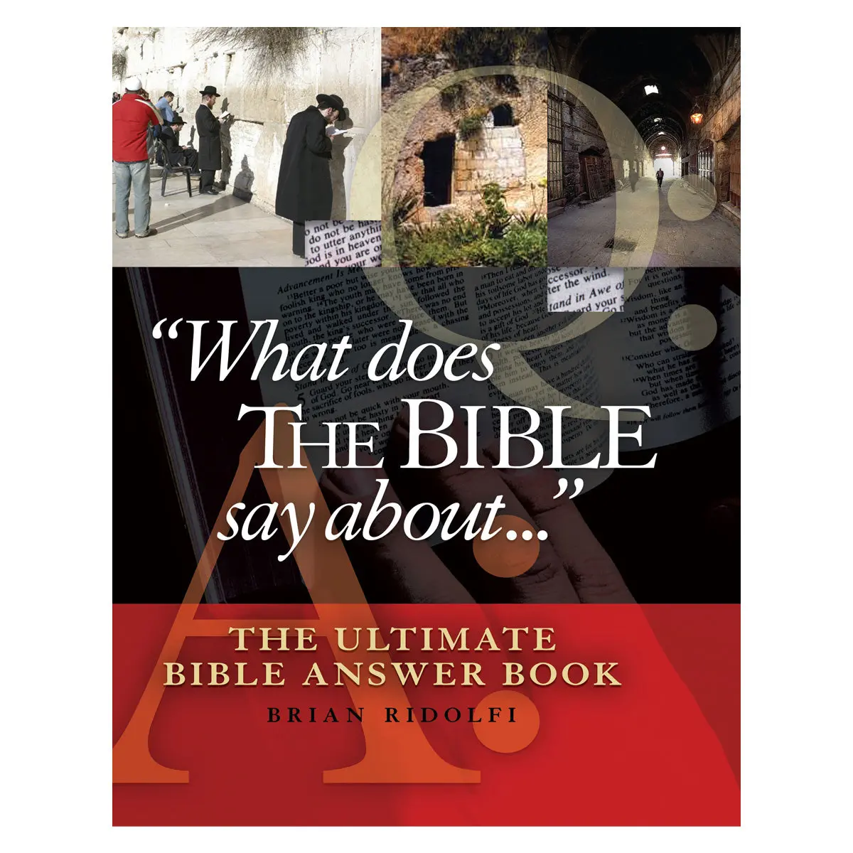 What Does The Bible Say About: The Ultimate Bible Answer Book (Hardcover) 1