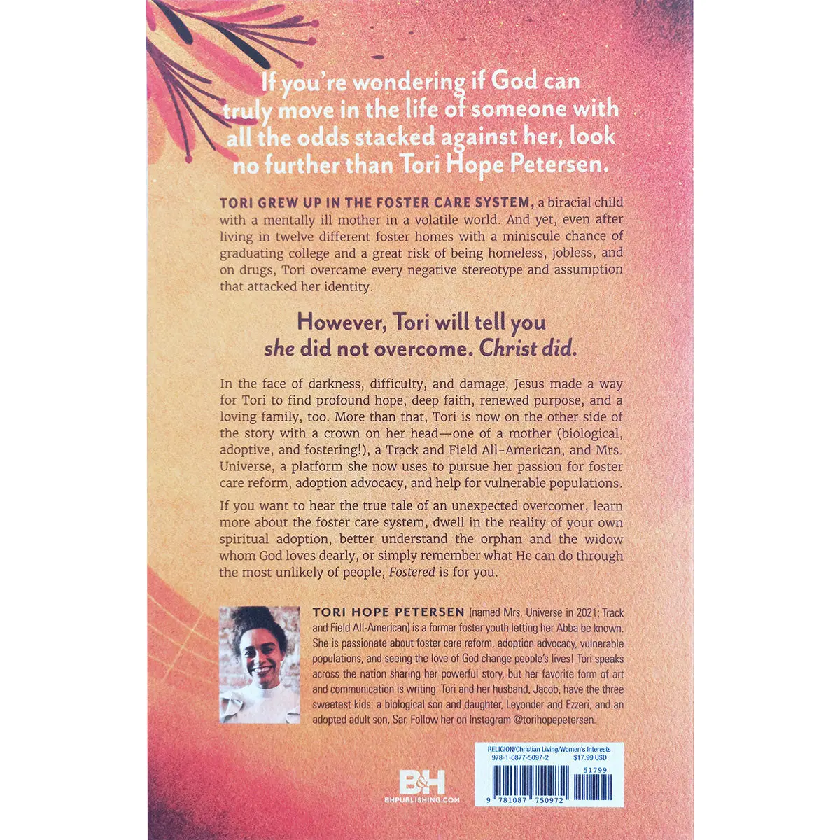 Fostered: One Woman's Powerful Story Of Finding Faith And Family Through Foster Care (Paperback) 2