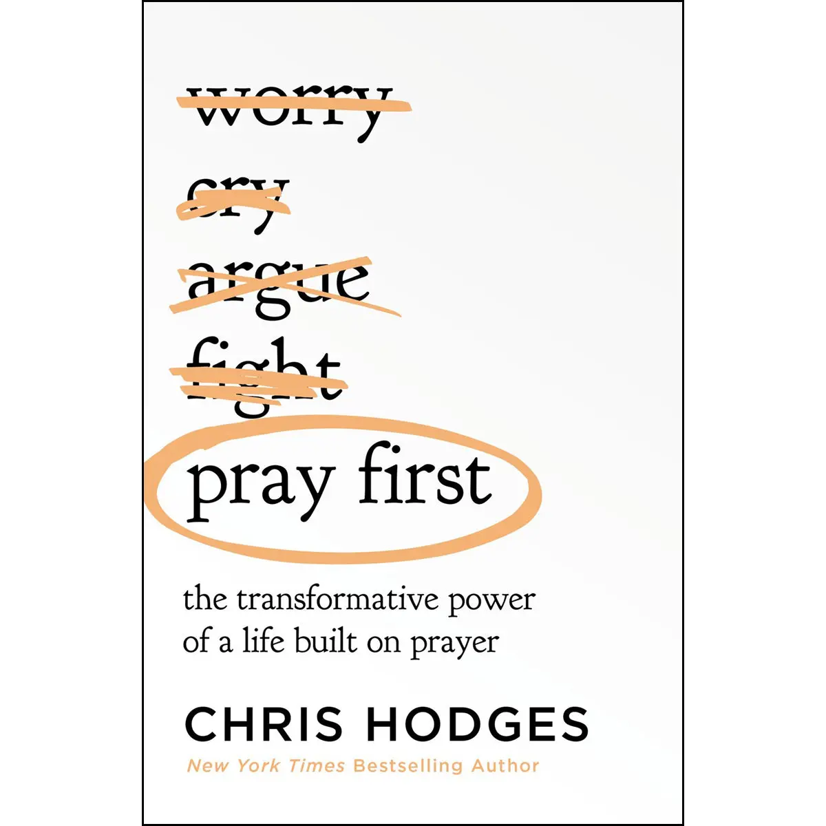 Pray First: The Transformative Power Of A Life Built On Prayer (Pb) 1