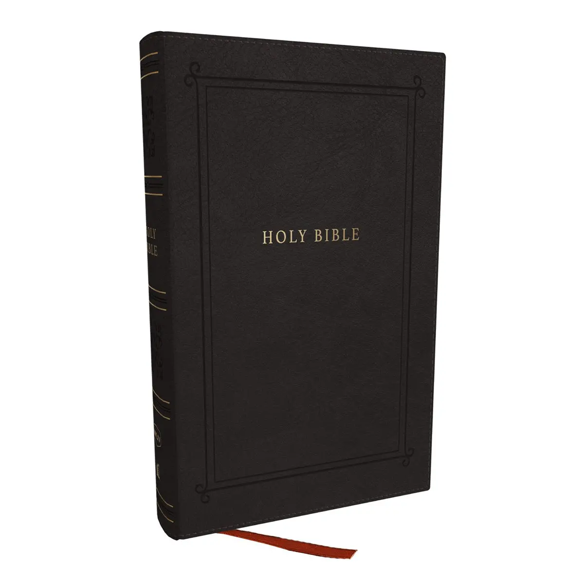 Nkjv Black Imitation Leather Personal Size Reference Bible Large Comfort Print Indexed 1