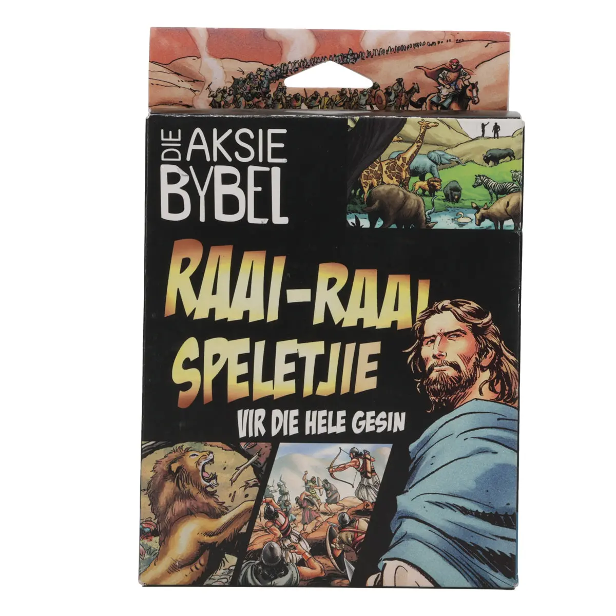 Die Aksie-Bybel Raai-Raai-Speletjie Vir Die Hele Gesin (Boksstel) 1
