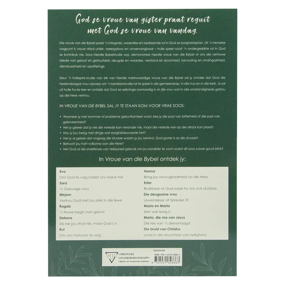 Vroue Van Die Bybel Bybelstudie (Sagteband) 2