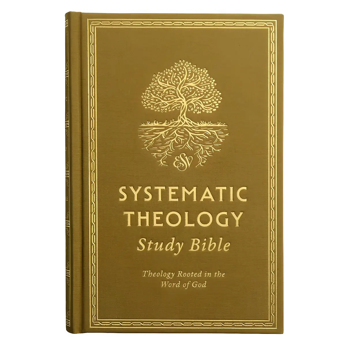 Esv Ochre Hardcover Systematic Theology Study Bible 1