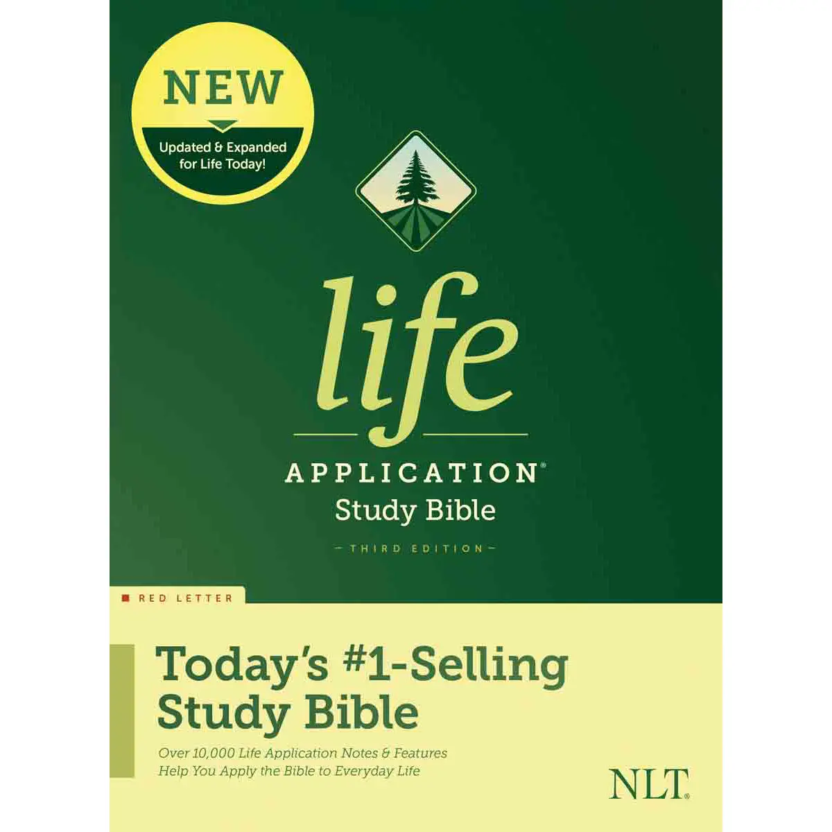 Nlt Life Application Study Bible Third Edition Red Letter (Hardcover) 1