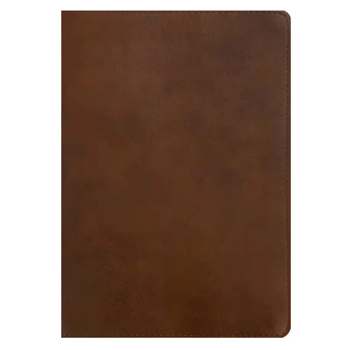 Nlt Rustic Brown Imitation Leather Filament Personal Size Giant Print Bible 2