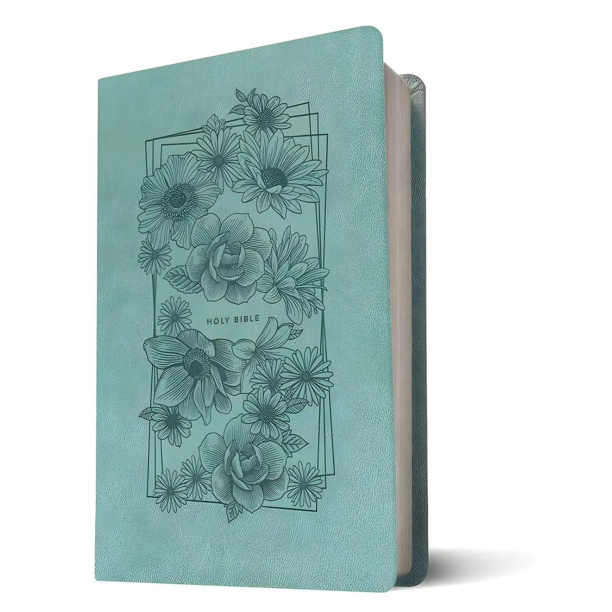 Nlt Filament Premium Value Thinline Bible, Bouquet Teal (Imitation Leather) 2