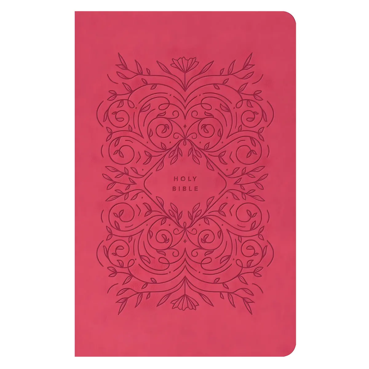 Nlt Premium Gift Bible, Red Letter, Very Berry Pink Vines (Immitation Leather) 1