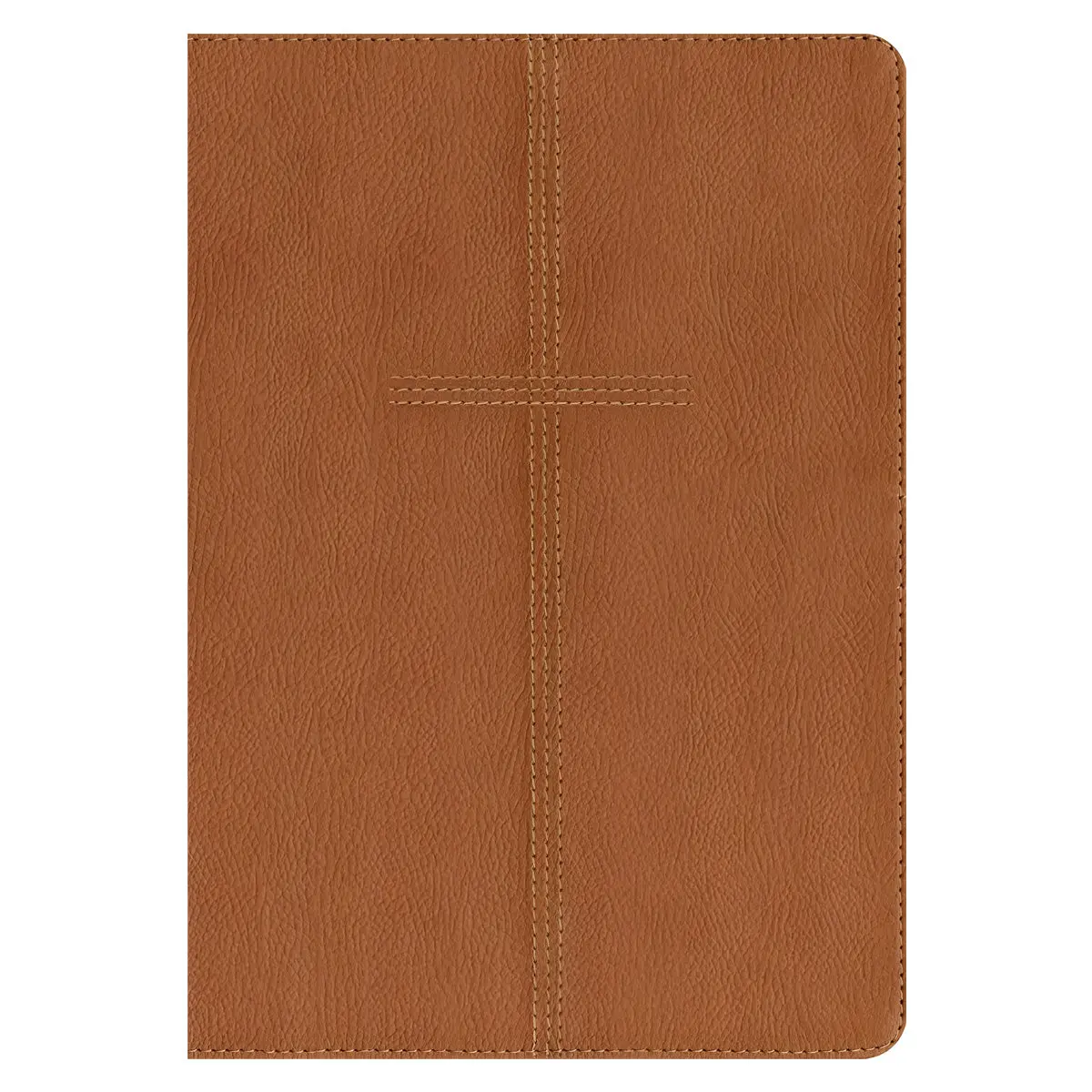 Niv Cross Saddle Tan Imitation Leather Every Man's Bible Large Print 1