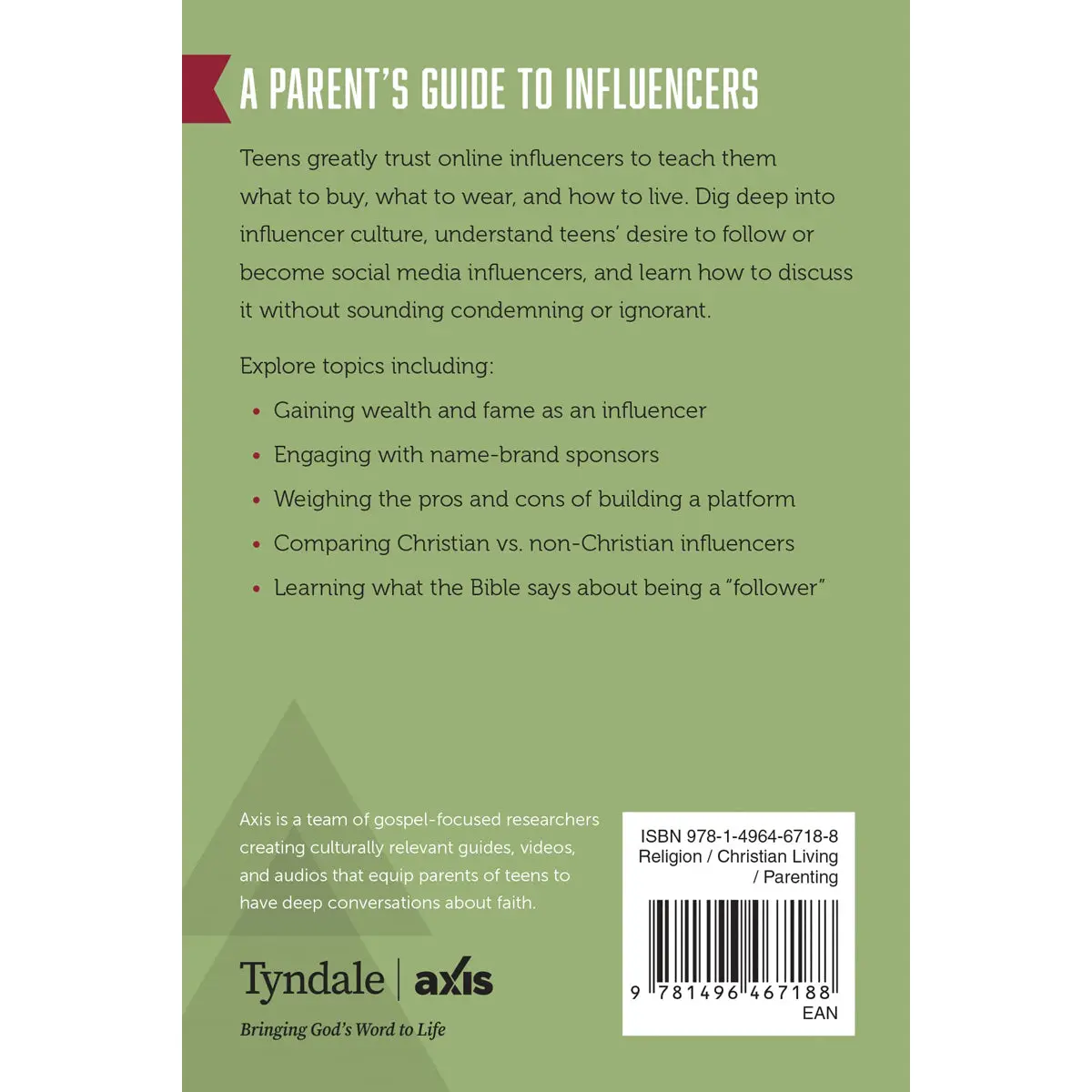 A Parents Guide To Influencers (Axis)(Paperback) 2