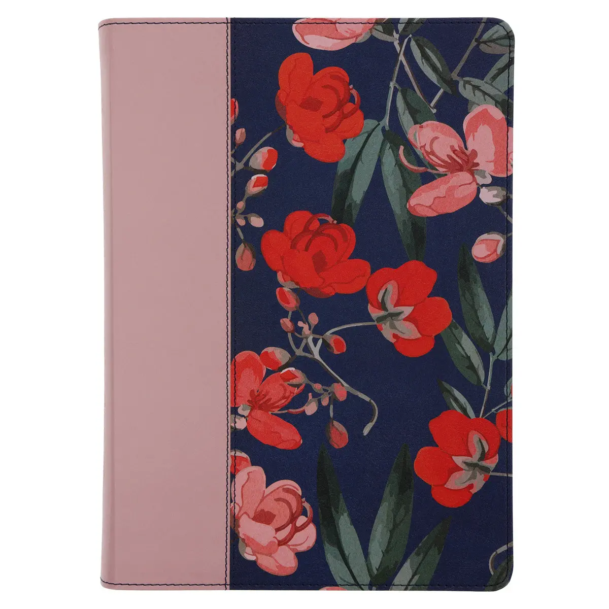 Nlt Pink Evening Bloom Imitation Leather 3Rd Edition Life Application Study Bible 1
