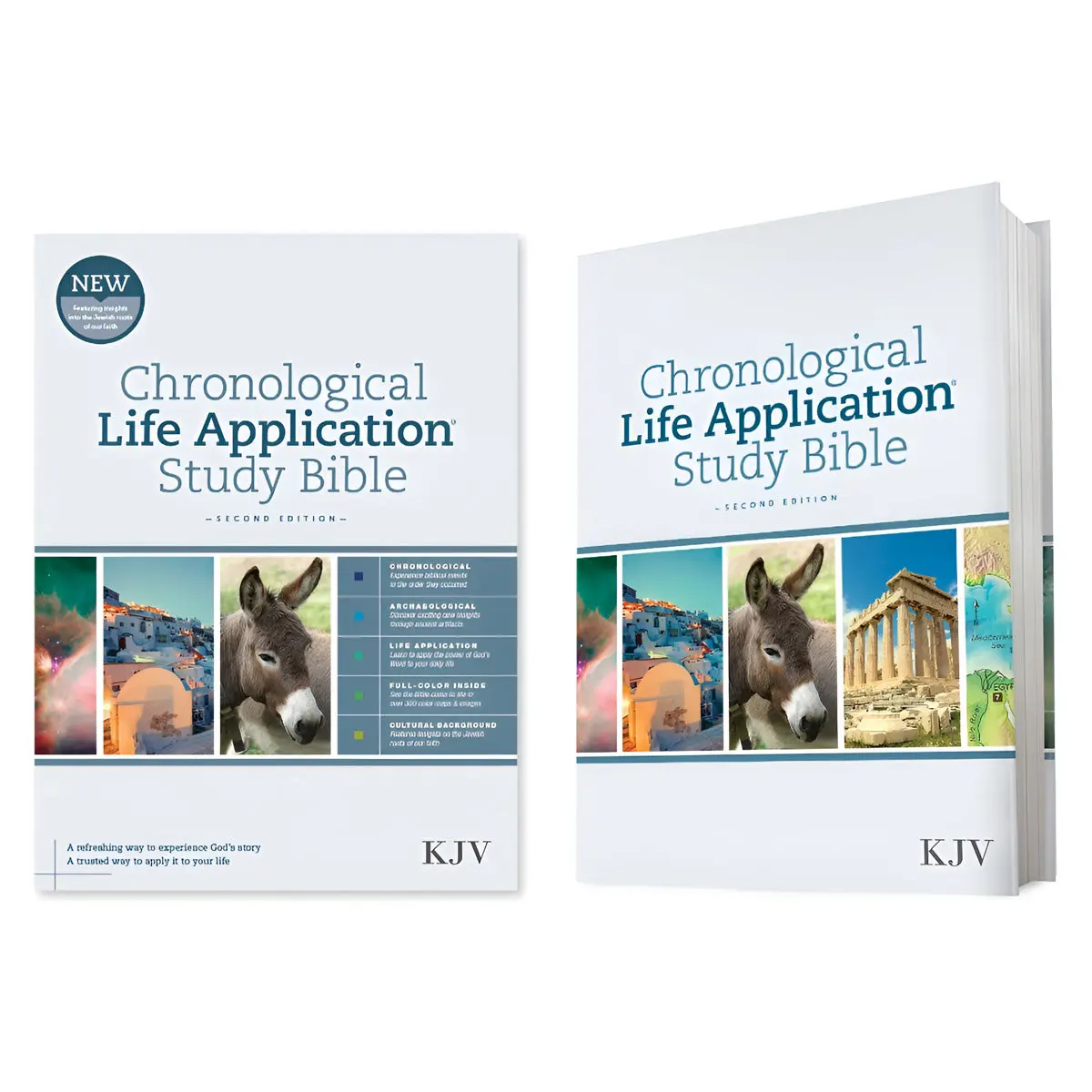 Kjv Hardcover Chronological Life Application Study Bible Second Edition 2