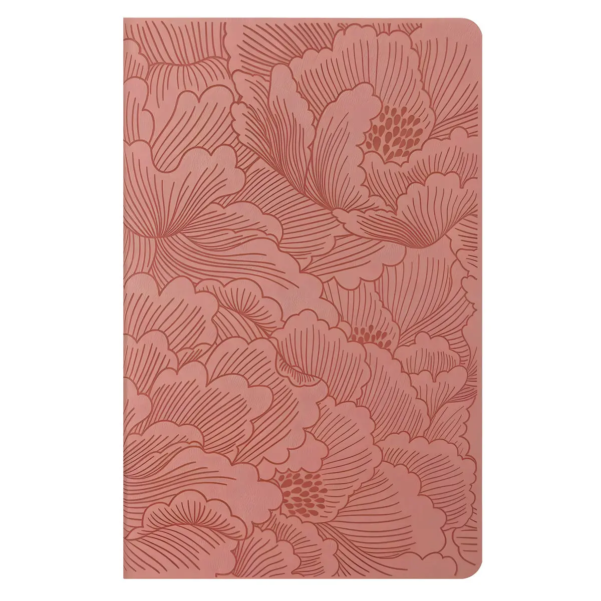 Nlt Dusty Pink Petals Imitation Leather Filament Premium Gift Bible 1