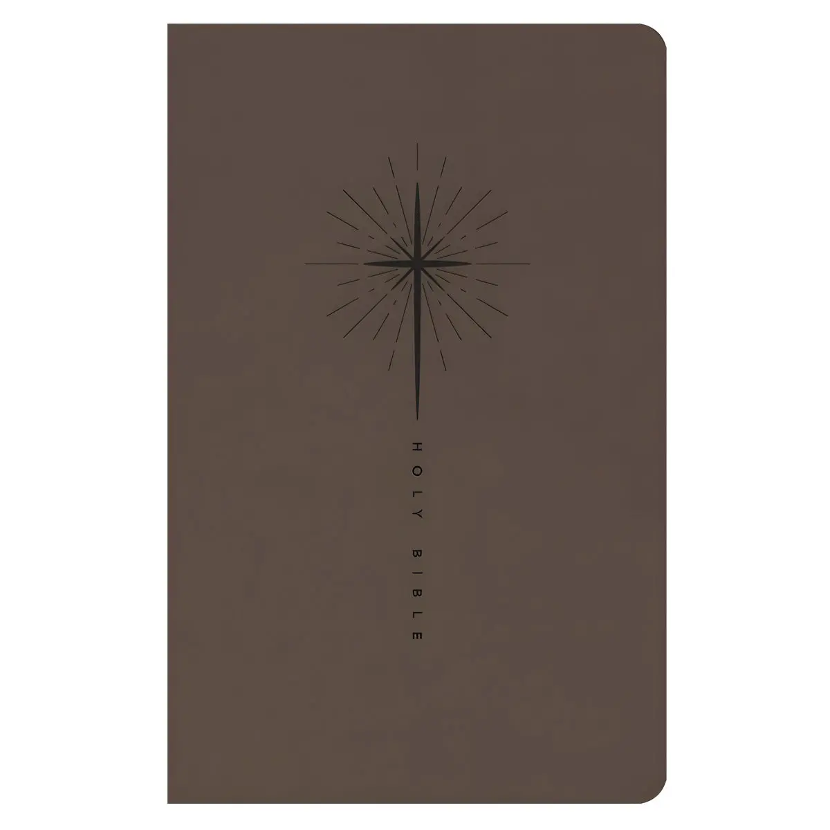 Nlt Star Cross Taupe Imitation Leather Premium Gift Bible Red Letter 1