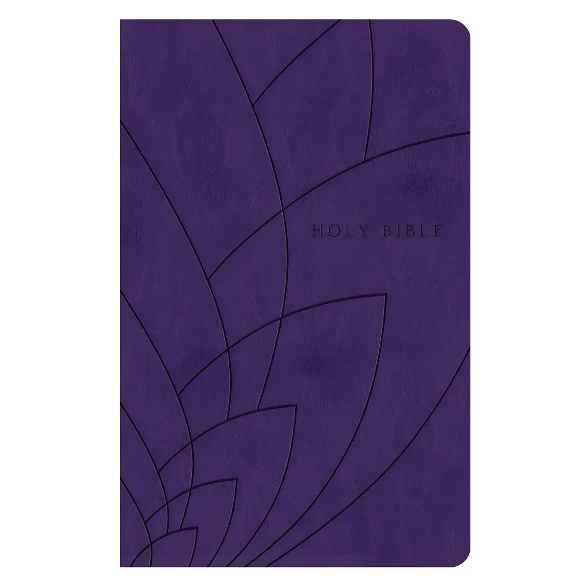 Nlt Purple Petals Imitation Leather Filament Premium Gift Bible 1