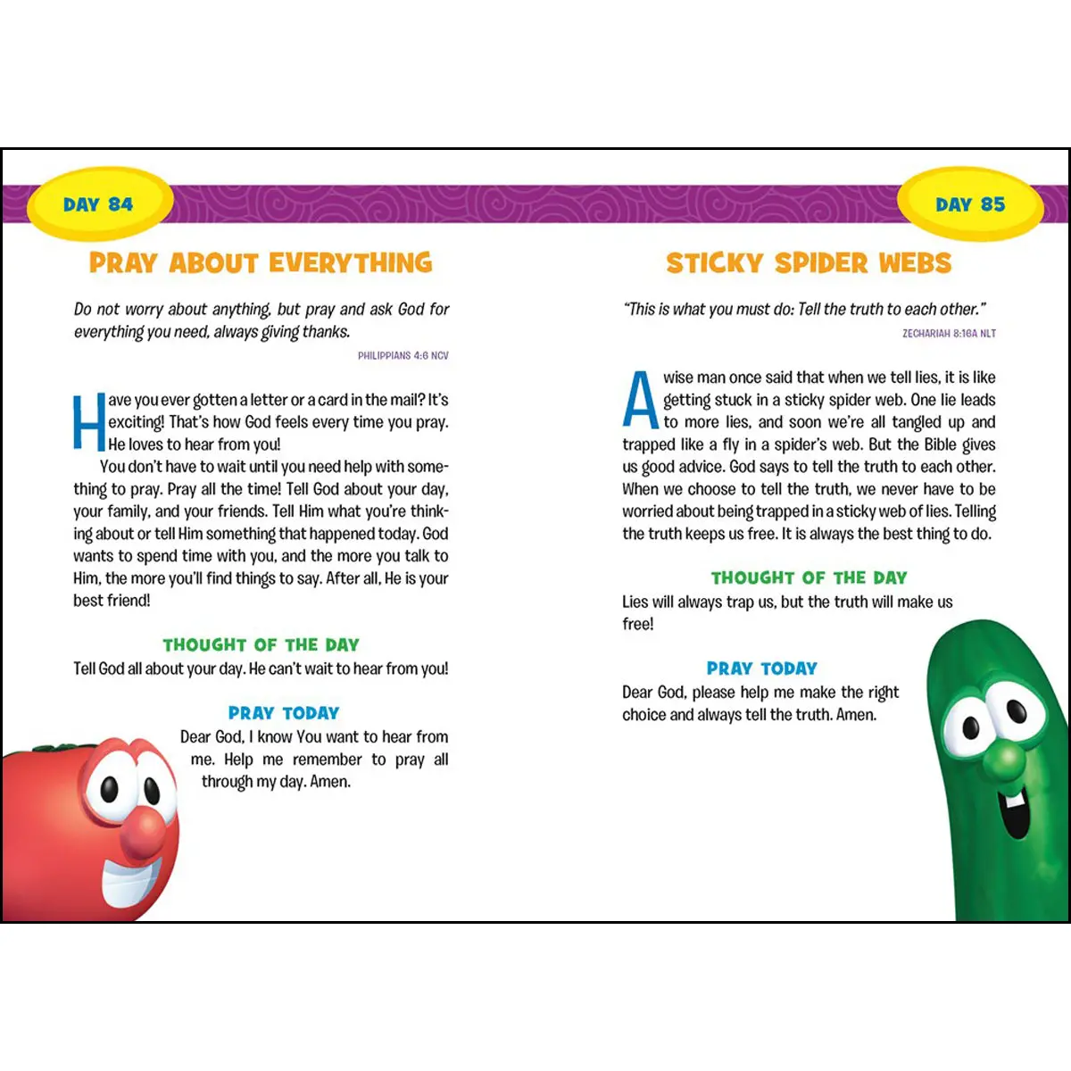 God's Word For Me: 365 Daily Devos For Boys (Veggietales)(Paperback) 2