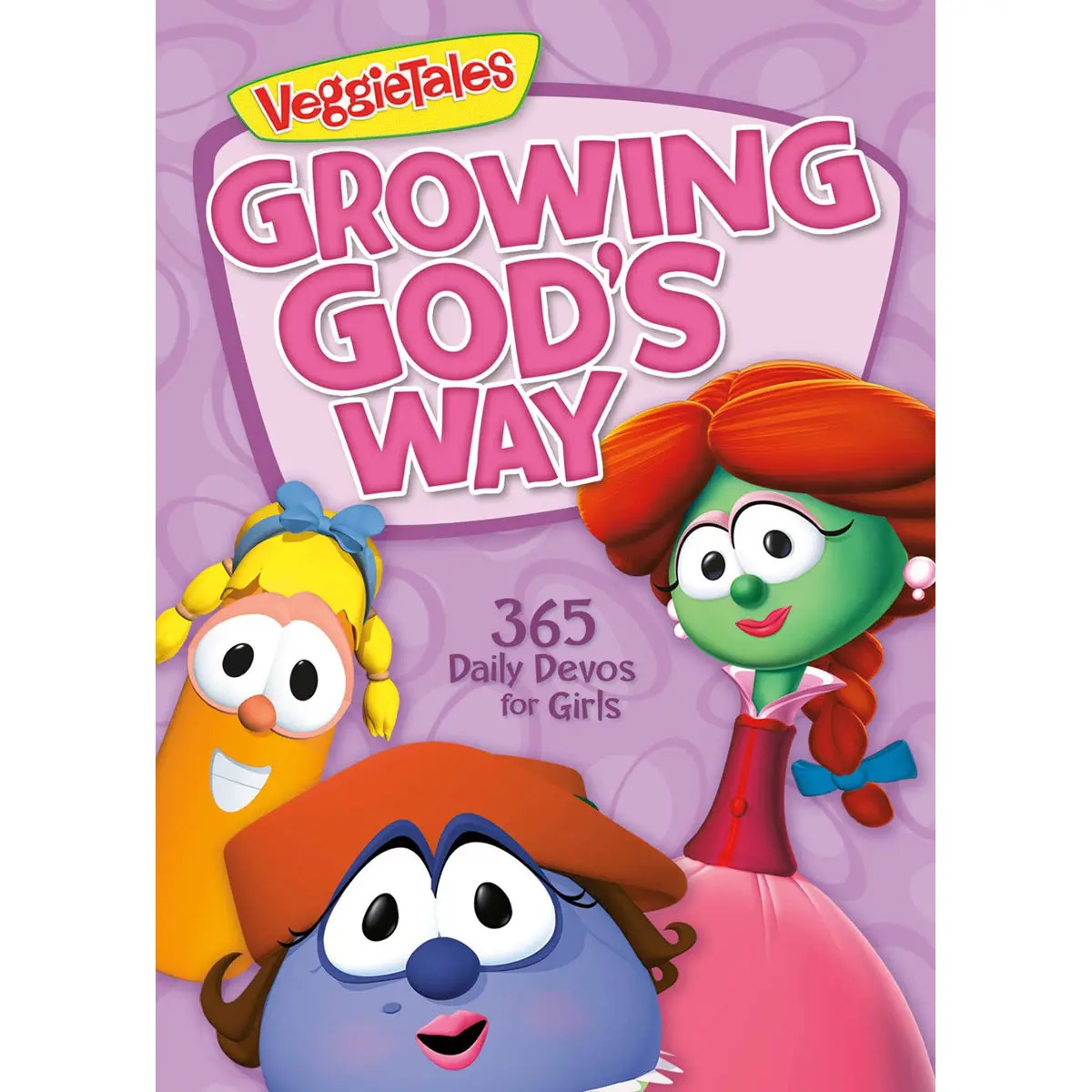 Growing God's Way: 365 Daily Devos For Girls Veggietales (Paperback) 1