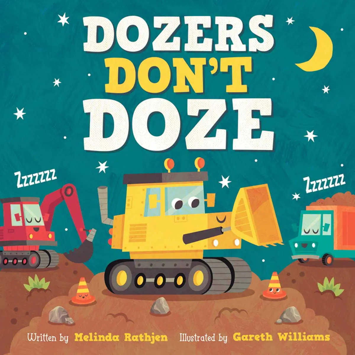Dozers Don't Doze (Board Book) 1